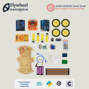 Multi-Functional 4WD Robot Car Chassis Kits UNO R3 For Robot Car Assembly | IIT Delhi Executive Program in Robotics